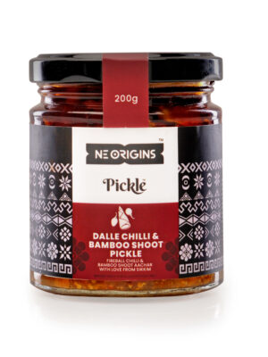 Bamboo Shoot Pickle with Dalle Chilli, 200g