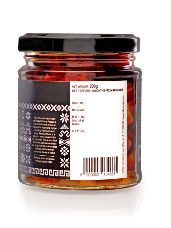 Dalle Chilli with Bamboo Shoot Pickle, 200g