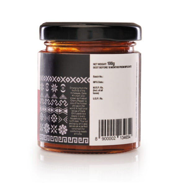 Dalle Chilli Pure Paste, 100g