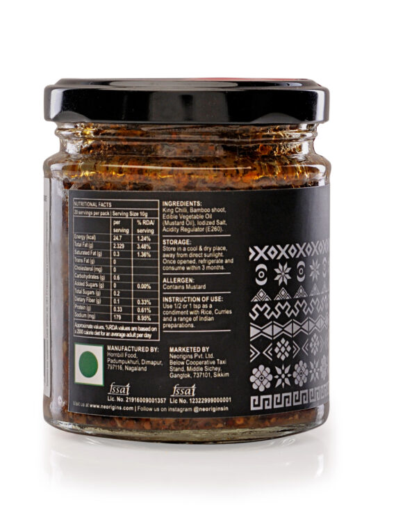 King Chilli with Bamboo Shoot Pickle, 200g