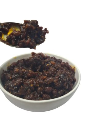 Kinema Axone fermented soybean with Dalle chilli pickle, 200g
