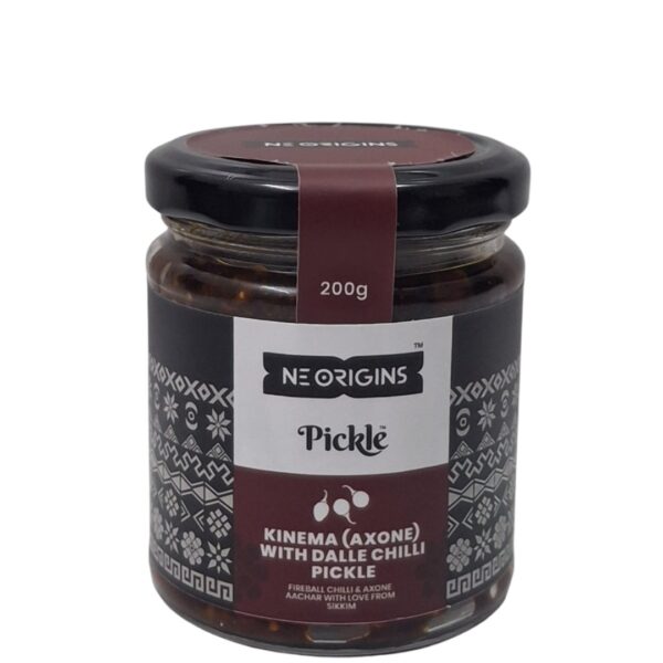 Kinema Axone fermented soybean with Dalle chilli pickle, 200g