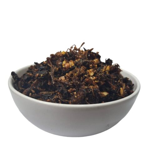 Gundruk bhatmas achar, fermented greens and soybean pickle, 70g